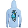 Bluza UV BKK Performance Brand Values GT, Light Blue, Marime 3XL