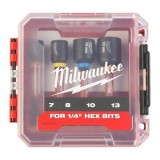 Set de 4 chei magnetice tubulare ShW, Milwaukee