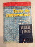C. Nita D. Savulescu C. Chites - Teste de matematica - bacalaureat si admitere