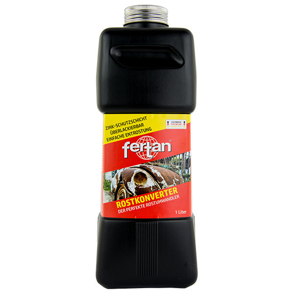 Solutie tratament antirugina, protectie anticoroziune Convertor Rugina Fertan 1l