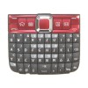 Tastatura Nokia E63 QWERTZ roșu rubin