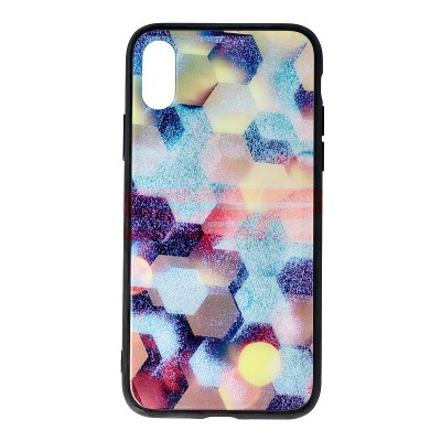 Toc TPU &amp;amp; Glass Apple iPhone X Design 07 foto