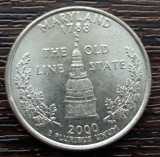 (M2197) MONEDA SUA - QUARTER DOLLAR 2000, LIT. P - MARYLAND, America de Nord