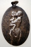 5.425 BELGIA MEDALION PANDANTIV LIGUES FEMININES CHRETIENNES DE BELGIQUE