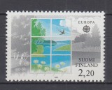 SUOMI FINLANDA 1986 EUROPA CEPT SERIE MNH, Nestampilat