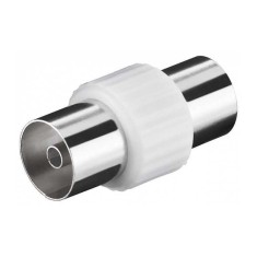 Adaptor Coaxial mama - Coaxial mama plastic Goobay