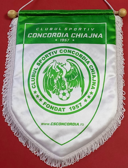 Fanion (de protocol) fotbal - CONCORDIA CHIAJNA