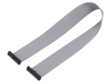 Cablu panglică SAMTEC IDC 304,8mm FFSD-15-D-12.00-01-N cu conectori IDC ambele părți