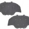 Capitonaj izolatie capota motor Mercedes Clasa C (W204), 03.2007-03.2011, fata, Material amortizare zgomot