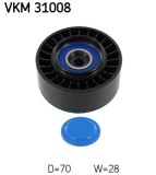 SKF VKM 31008 Rola ghidare/conducere, curea transmisie