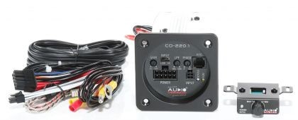 Amplificator Audio System CO-200.1, 1x220 watts, incorporabil, in 2 sau 4 ohm, pentru subwoofer CarStore Technology