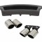 Difuzor Bara Spate si Ornamente toba AUDI A4 B8 Facelift Sedan/Avant (2012-2015) S-Line Design doar Bara Standard Performance AutoTuning