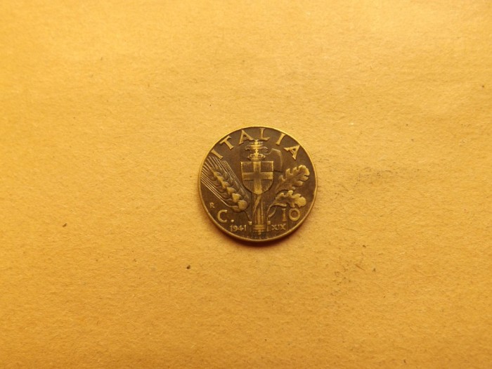 Italia 10 Centesimi 1941 - MI 2