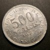 Moneda Germania 500 Mark 1923 (G) Karlsruhe - Numismatică