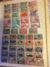 Clasor timbre Romania - Serii stampilate 1903-1961(15 poze) foto