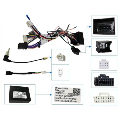 Cablaj multimedia Cablaj adaptor Autodrop Opel Corsa E Adam (2013-2019) pentru Navigatii multimedia Android foto