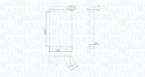 Radiator incalzire habitaclu Ford Galaxy I, Galaxy Mk I; Seat Alhambra; VW Sharan Motor 1.8 T 20V, 1.9 TDI, 1.9 TDI, 1.9 TDI, 1.9 TDI, 1.9 TDI,