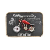 Cumpara ieftin Ceas perete decor Motocicleta metal 45 x 30 x 7 cm