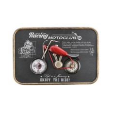Ceas perete decor Motocicleta metal 45 x 30 x 7 cm
