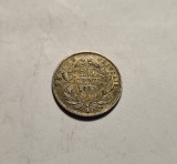 Franta 20 Centimes 1862 A Piesa Frumoasa de Colectie