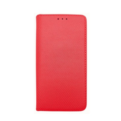 Husa pentru samsung a52 5g flip on smart magnet, rosu foto
