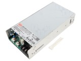 Alimentator pulsatoriu MEAN WELL 500W pentru &icirc;ncastrat, 12VDC, 42A