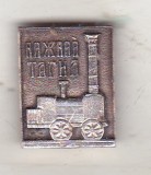 bnk ins Insigna URSS Rusia - orasul Nizhny Tagil - locomotiva