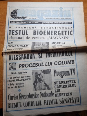 ziarul magazin 20 iunie 1992 foto