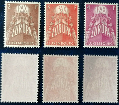 Luxembourg 1957 Europa CEPT MNH AC.351 foto