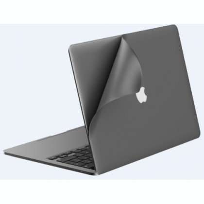 Stiker (Skin-autocolant) 3D, Skin Grey, pentru Laptop (13 INCH)