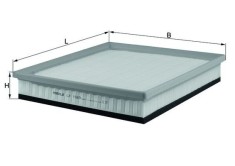 MAHLE LX 1583 Filtru aer foto