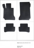 Presuri Cauciuc Auto Dedicate Mercedes C-Class W204 (2007-2014) Frogum, Negre, Set Covorase