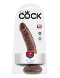 Dildo 53X 7&quot; Cock Brown