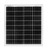 Panou solar 30W cablu 90cm fotovoltaic policristalin cu cablu de conectare si tensiune maxima 18V 350x240x17mm (87th423)