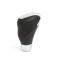 Nuca universala pentru schimbatorul de viteze, Dimensiuni 96 x 65 x 45 mm, Material Piele ecologica, Crom /