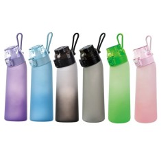 Bidon pentru apa, aromatizat, capacitate 750ml, ideala pentru calatorii, rezistenta la cazaturi, multicolor