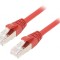 Patch Cord Ethernet Cat.6a S/FTP LSZH Roșu