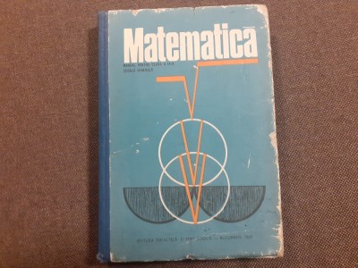 MATEMATICA MANUAL PENTRU CLASA A IX A MANUAL EXPERIMENTAL C PARVU,IOAN ST MUSAT CARTONATA foto