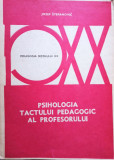 Psihologia tactului pedagogic al profesorului