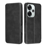 Husa 360&Atilde;&sbquo;&Acirc;&deg; Xiaomi Poco F6 Techsuit Safe Wallet Plus, negru
