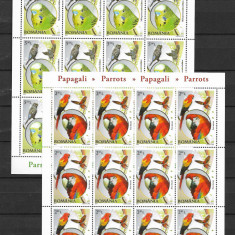 ROMANIA 2011- PAPAGALI, COLI DE POSTA, MNH - LP 1890