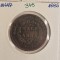 345 India - British, East India Company, 1/2 Anna - William IV1835, KM#447