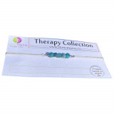 Bratara therapy apatit cuburi 3-4mm si argint 925