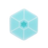 CUTIE SNACK HEXAGON SNACKLE 6 COMPARTMENTE, MELII, BLUE