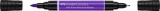 PITT ARTIST PEN DUAL MARKER VIOLET PURPURIU 136 FABER-CASTELL