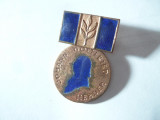 Medalie DDR 1957 J.Gottfried Herder / Soc. Germano-Sovietica , bronz si email ,, Europa