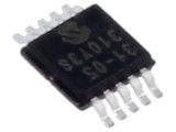 Convertor A/D 16bit 500ksps 1.7-5.5V MSOP10