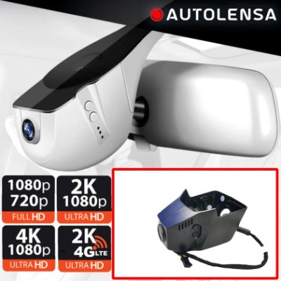 Camera DVR Volkswagen Golf 8 2021-, camera fata 1080p Autolensa, Model 24/7 Negru VW09 CarStore Technology foto