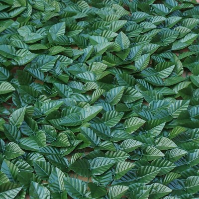 Gard decor frunze, 100x100 cm foto