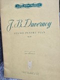 Partitura,Studii pentru pian, Op.276 - J.B. Duvernoy